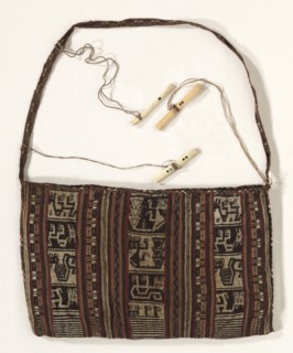 Textile Bag, c. 1100-1400. Creator: Unknown.
