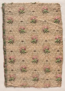 Textile Fragment, 1774-1793. Creator: Unknown.