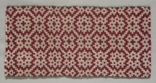 Textile Fragment, 19th century. Creator: Unknown.