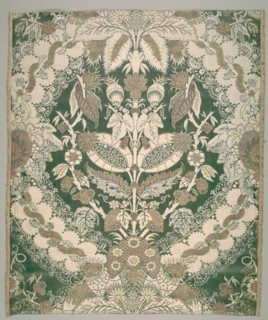 Textile Fragment, c. 1720-1750. Creator: Unknown.