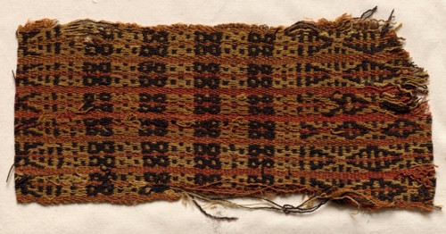 Textile fragment, c. 900 A.D.. Creator: Unknown.