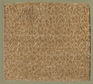 Textile with Tiny Leaves, 1275-1350. Creator: Unknown.