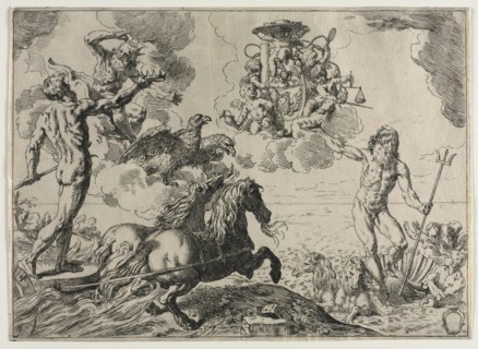 The "Quos Ego". Creator: Simone Cantarini (Italian, 1612-1648).