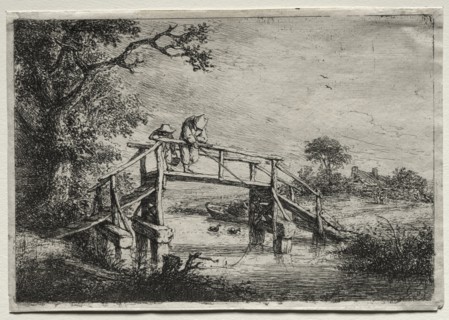 The Anglers. Creator: Adriaen van Ostade (Dutch, 1610-1684).