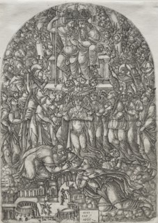 The Apocalpse: An Innumerable Multitude which stand before the Throne, 1555. Creator: Jean Duvet (French, 1485-1561).
