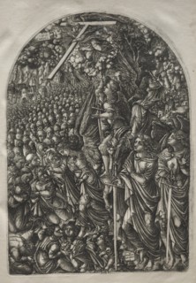 The Apocalypse: Four Angels Holding Back the Winds, 1546-1556. Creator: Jean Duvet (French, 1485-1561).