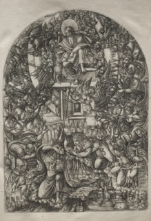 The Apocalypse: St. John Summoned to Heaven, 1546-1556. Creator: Jean Duvet (French, 1485-1561).