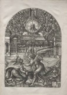 The Apocalypse: The Angel Shows St. John the Fountain of Living Water, 1546-1556. Creator: Jean Duvet (French, 1485-1561).