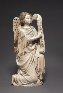 The Archangel Gabriel from an Annunciation Group, c. 1350. Creator: Unknown.
