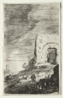 The Baths of Caracalla, 1639 . Creator: Bartholomeus Breenberg (Dutch, 1599-1657).