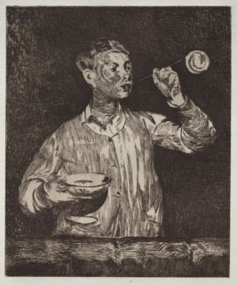 The Boy with soap bubbles. Creator: Edouard Manet (French, 1832-1883).