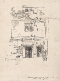The Clockmakers, Paimpol, 1893. Creator: James McNeill Whistler (American, 1834-1903).