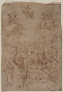 The Conversion of St. Paul, after 1575. Creator: Lelio Orsi (Italian, 1511-1587).