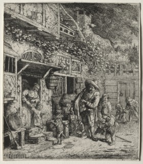 The Dancing Dog. Creator: Cornelis Dusart (Dutch, 1660-1704).