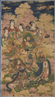The Eight Hosts of Deva, Naga, and Yakshi, 1454. Creator: Unknown.