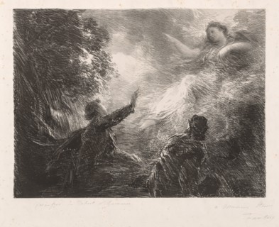 The Fairy of the Alps, 1873. Creator: Henri Fantin-Latour (French, 1836-1904).