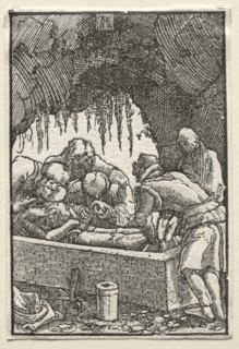 The Fall and Redemption of Man: Burial of Christ, c. 1515. Creator: Albrecht Altdorfer (German, c. 1480-1538).