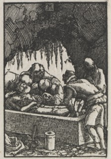 The Fall and Redemption of Man: Burial of Christ, c. 1515. Creator: Albrecht Altdorfer (German, c. 1480-1538).