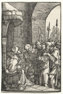The Fall and Redemption of Man: Christ before Pilate, c. 1515. Creator: Albrecht Altdorfer (German, c. 1480-1538).