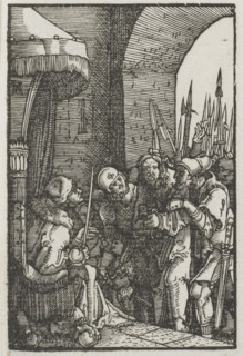 The Fall and Redemption of Man: Christ before Pilate, c. 1515. Creator: Albrecht Altdorfer (German, c. 1480-1538).