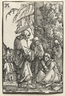 The Fall and Redemption of Man: Christ Taking Leave of His Mother before the Passion, c. 1515. Creator: Albrecht Altdorfer (German, c. 1480-1538).