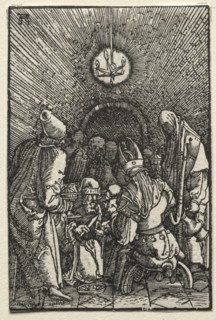 The Fall and Redemption of Man: The Circumcision, c. 1515. Creator: Albrecht Altdorfer (German, c. 1480-1538).