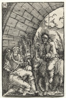 The Fall and Redemption of Man: The Entry into Jerusalem, c. 1515. Creator: Albrecht Altdorfer (German, c. 1480-1538).