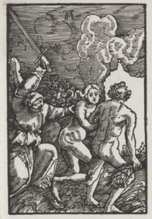 The Fall and Redemption of Man: The Expulsion from Eden, c. 1515. Creator: Albrecht Altdorfer (German, c. 1480-1538).