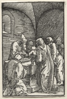 The Fall and Redemption of Man: The Presentation of Christ in the Temple, c. 1515. Creator: Albrecht Altdorfer (German, c. 1480-1538).