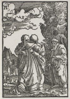 The Fall and Redemption of Man: The Visitation, c. 1515. Creator: Albrecht Altdorfer (German, c. 1480-1538).
