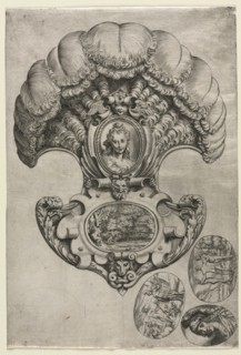The Fan (LEventail ), c. 1589-1595. Creator: Agostino Carracci (Italian, 1557-1602).