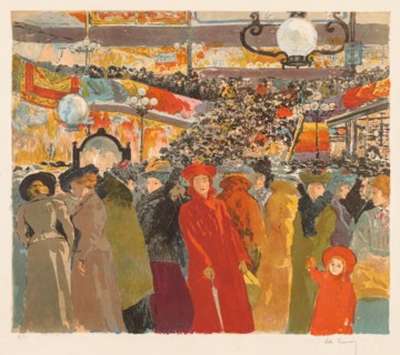 The Fancy Goods Store, 1902. Creator: Alexandre Lunois (French, 1863-1916).
