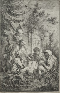 The First Guard. Creator: Gabriel Huquier (French, 1695-1772).