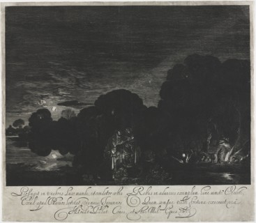 The Flight into Egypt. Creator: Hendrik Goudt (Dutch, 1585-1630).