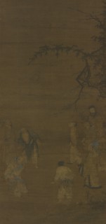 The Football Players, c. late 1100s-1st quarter 1200s. Creator: Ma Yuan (Chinese, c. 1150-after 1255), attributed to.