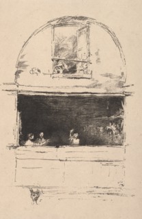 The Forge, Passage du Dragon, 1894. Creator: James McNeill Whistler (American, 1834-1903).