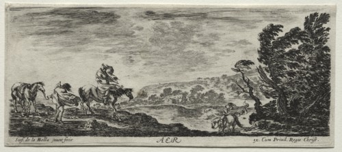 The Four Elements: Aer. Creator: Stefano Della Bella (Italian, 1610-1664).
