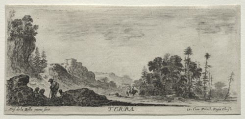 The Four Elements: Terra. Creator: Stefano Della Bella (Italian, 1610-1664).