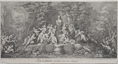 The Four Festivals: Festival of Diana. Creator: Claude Gillot (French, 1673-1722).
