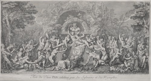 The Four Festivals: Festival of the God Pan. Creator: Claude Gillot (French, 1673-1722).