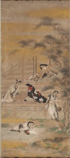 The Four Pleasures, 17th century. Creator: Iwasa Matabei (Japanese, 1578-1650), attributed to.