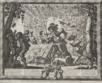 The Four Seasons: Autumn, 1635. Creator: Abraham Bosse (French, 1602-1676).