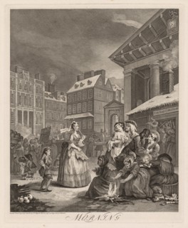 The Four Times of Day: Morning, 1738. Creator: William Hogarth (British, 1697-1764).