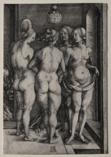 The Four Witches (Four Naked Women), 1497. Creator: Albrecht Dürer (German, 1471-1528).