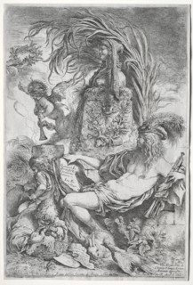The Genius of Castiglione, 1648. Creator: Giovanni Benedetto Castiglione (Italian, 1609-1664).