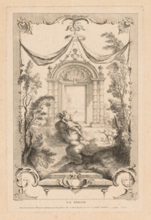 The Goddess, Diana on the Clouds. Creator: Gabriel Huquier (French, 1695-1772).