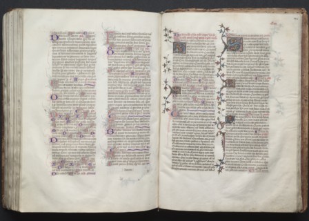 The Gotha Missal: Fol. 143v Text, c. 1375. Creator: Master of the Boqueteaux (French); Workshop, and.