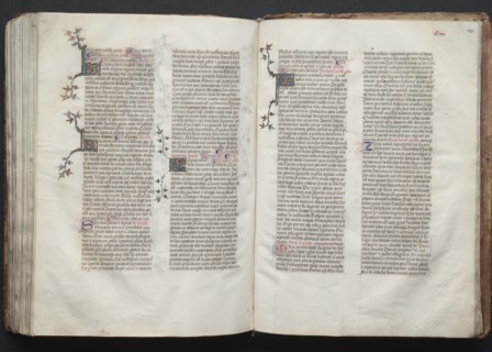 The Gotha Missal: Fol. 144v, Text, c. 1375. Creator: Master of the Boqueteaux (French); Workshop, and.