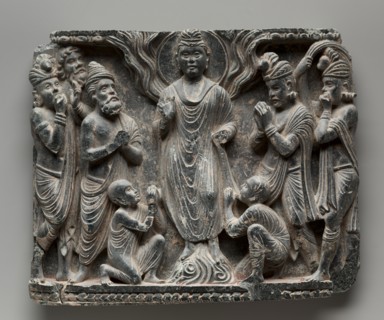 The Great Miracle at Shravasti, c. 100. Creator: Unknown.