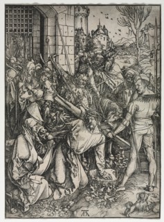 The Great Passion: Christ Bearing the Cross. Creator: Albrecht Dürer (German, 1471-1528).